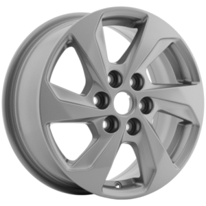 Platišče iz lahke zlitine 16" s 6 kraki, srebrne barve